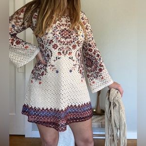Crochet Style Dress